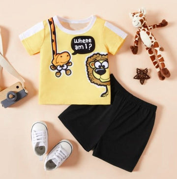 Where Am I Lion Giraffe Set INF